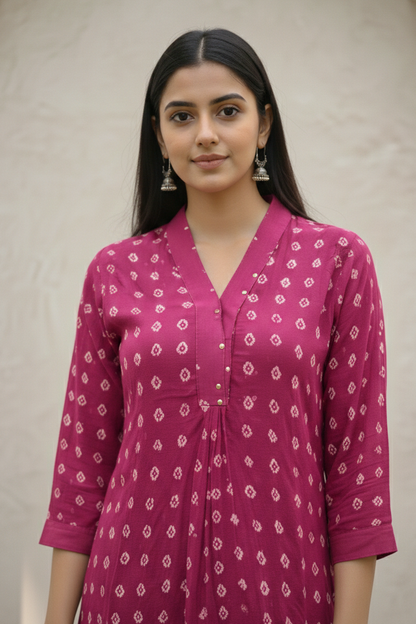 Midushi Rose Co-ord Set