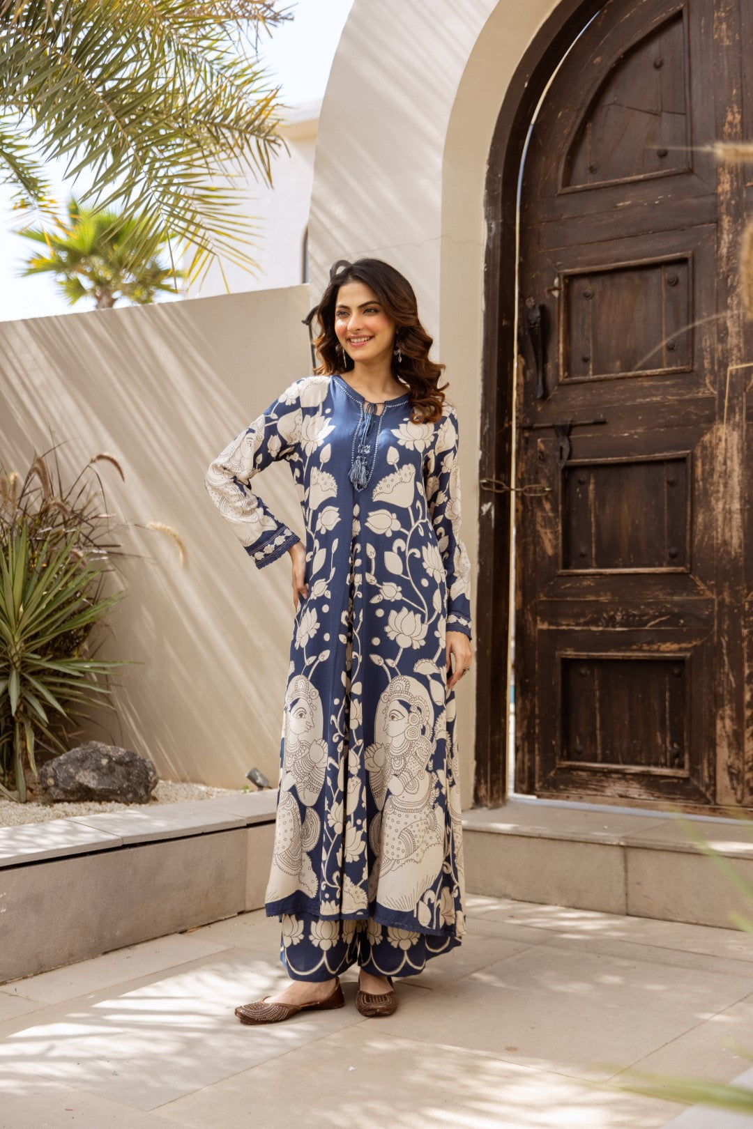 Karen dodger printed kurta pant set