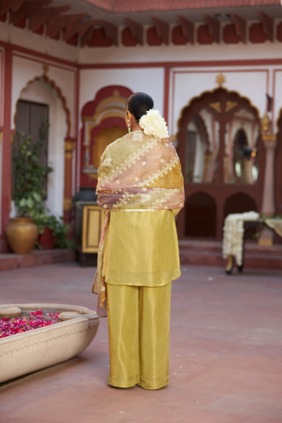 Mihika sand full work suit set