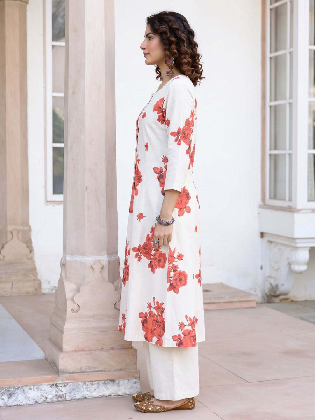 Karen maple cotton Kurta Pant set