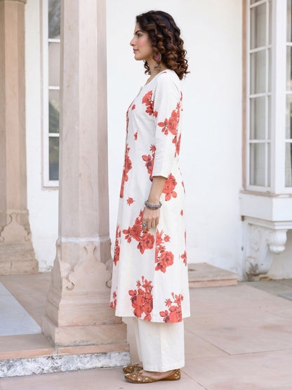 Karen maple cotton Kurta Pant set