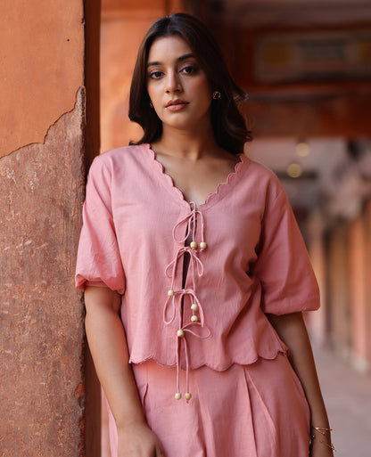 Azur Pink Flex Coord Set
