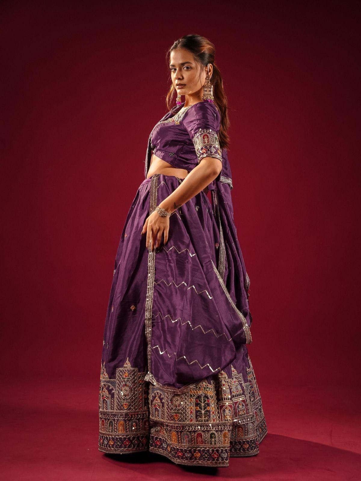 Meherza Lehenga Set