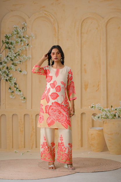 Ambu jasper printed co-ord set