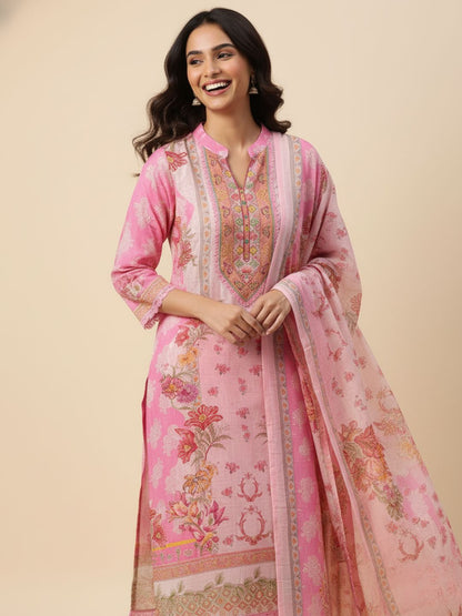 Baha Taffy Printed Suit Set