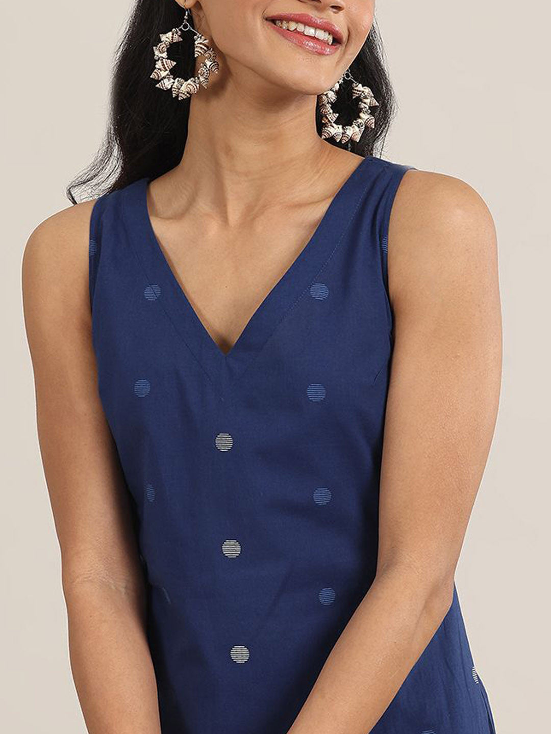 Women Geometric Printed Kurta with Palazzos