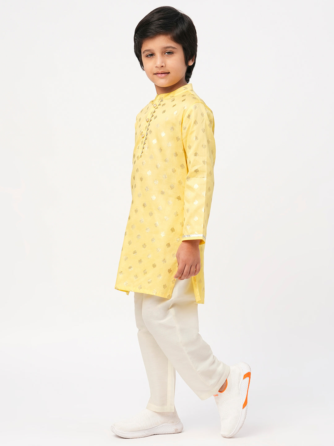 Mehfil Yellow Kurta Pant set for Boys