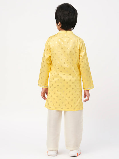 Mehfil Yellow Kurta Pant set for Boys