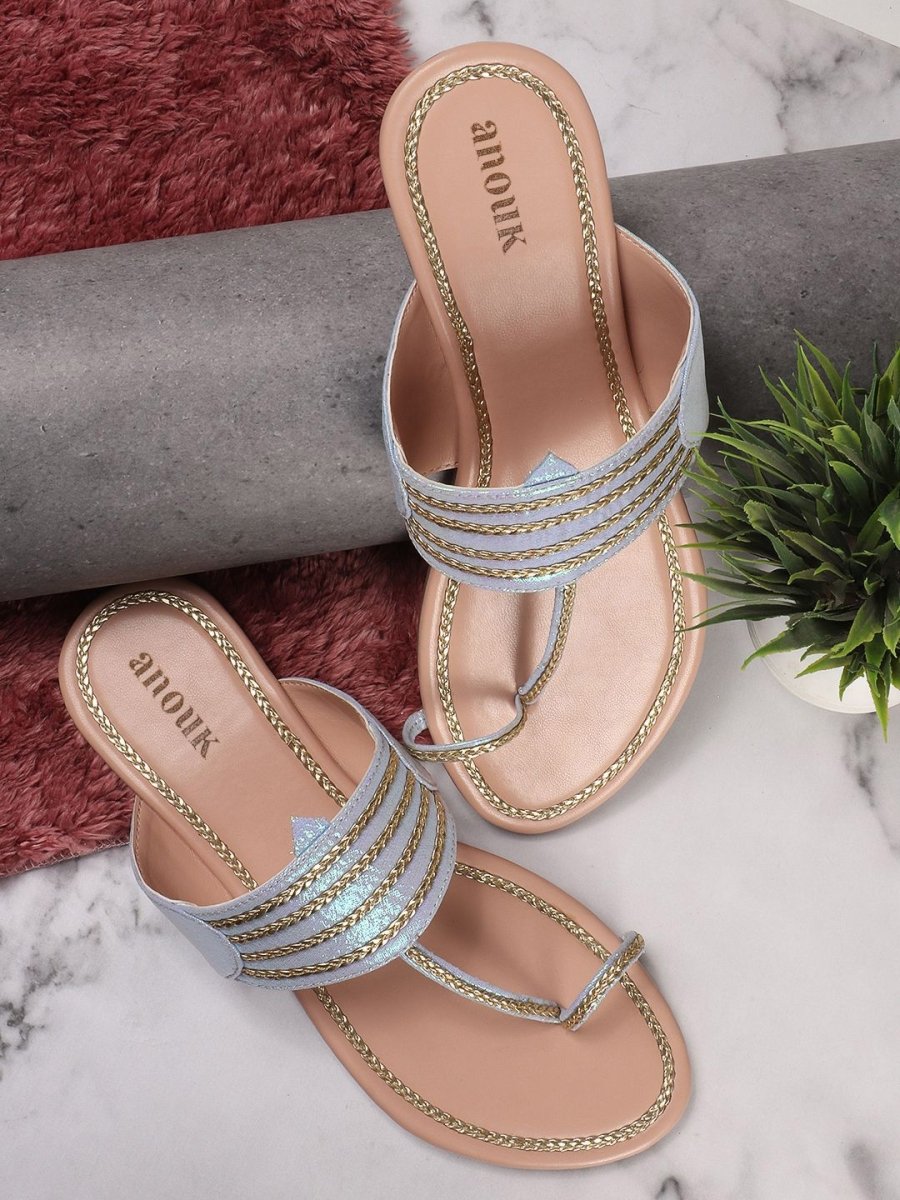 Dhiyona AK Women Ethnic Open Toe Flats