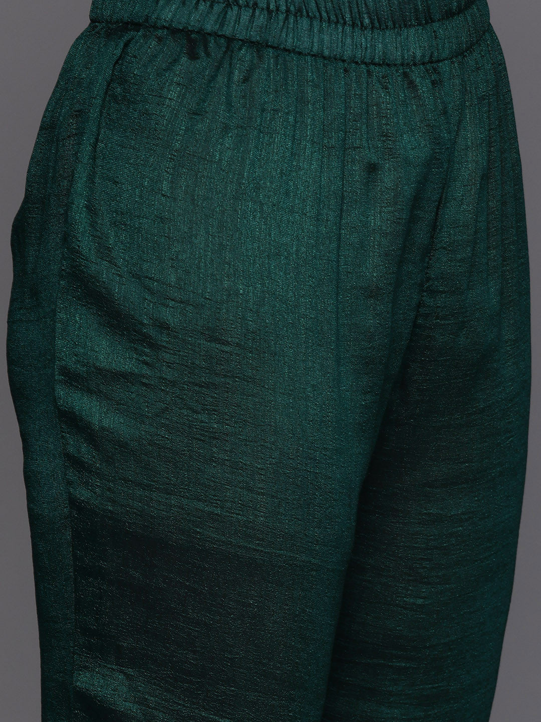 Embroidered Regular Sequinned Kurta with Trousers & Dupatta