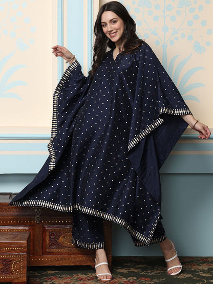 Dhiyona IS Women's Women Printed Regular Kurta with Trousers