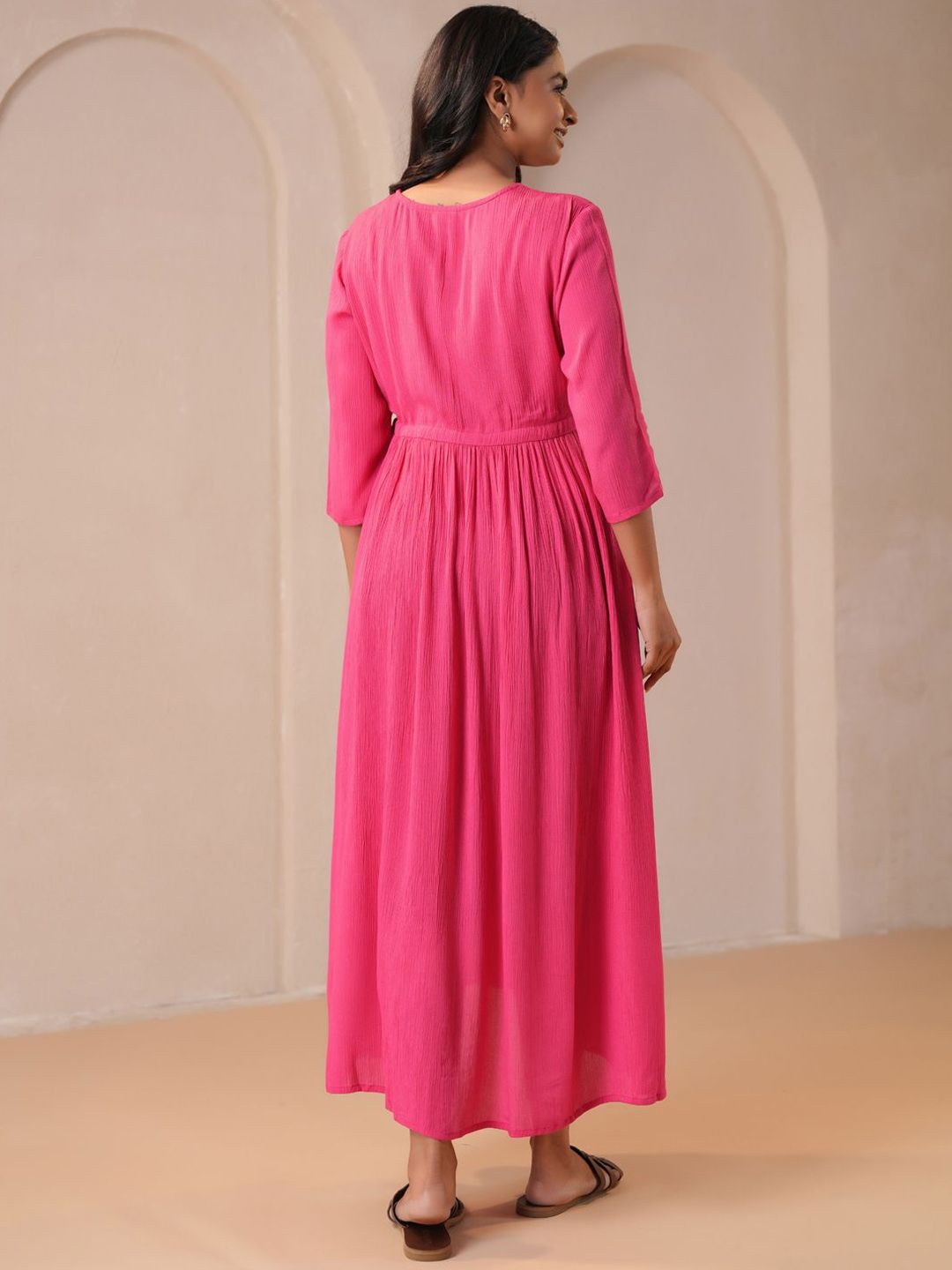Dhiyona AY Women's Fit & Flared Maternity Ethnic Dresses