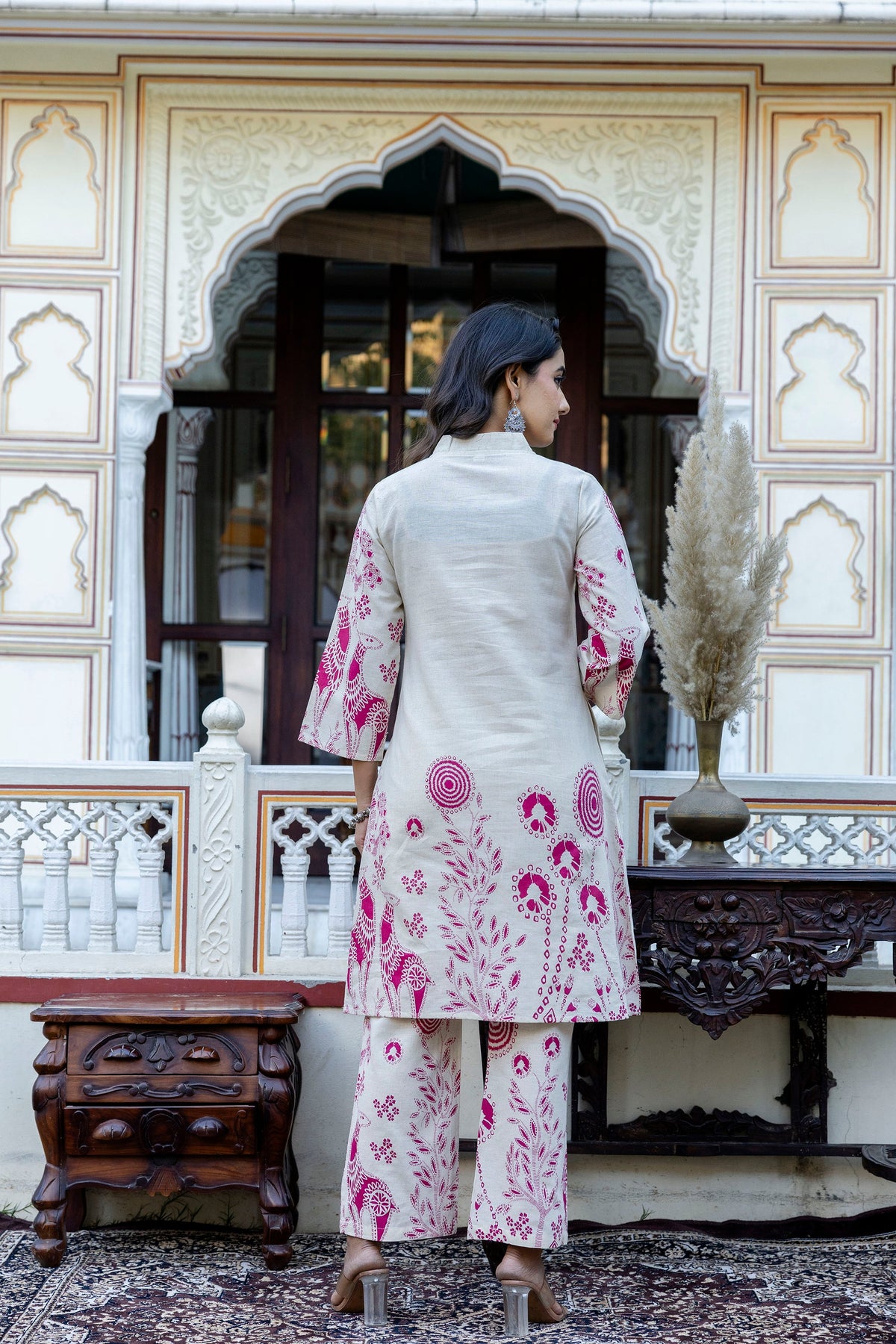 Samiha Rose Cotton Co-ord set