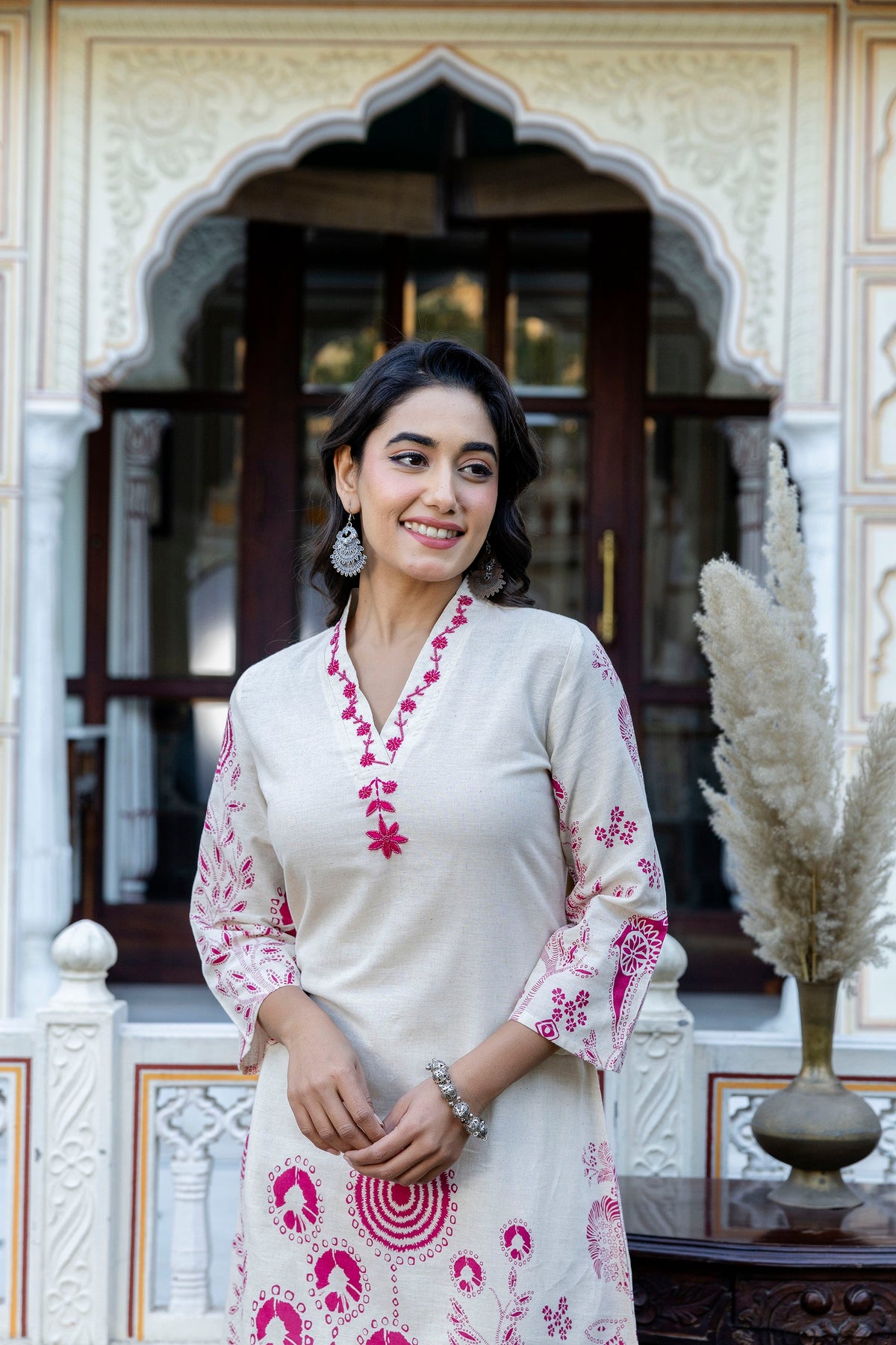 Samiha Rose Cotton Co-ord set