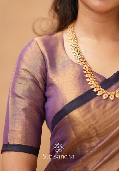 Dhiyona SS Woven Poetry Artisanal Handloom Tissue Cotton Saree