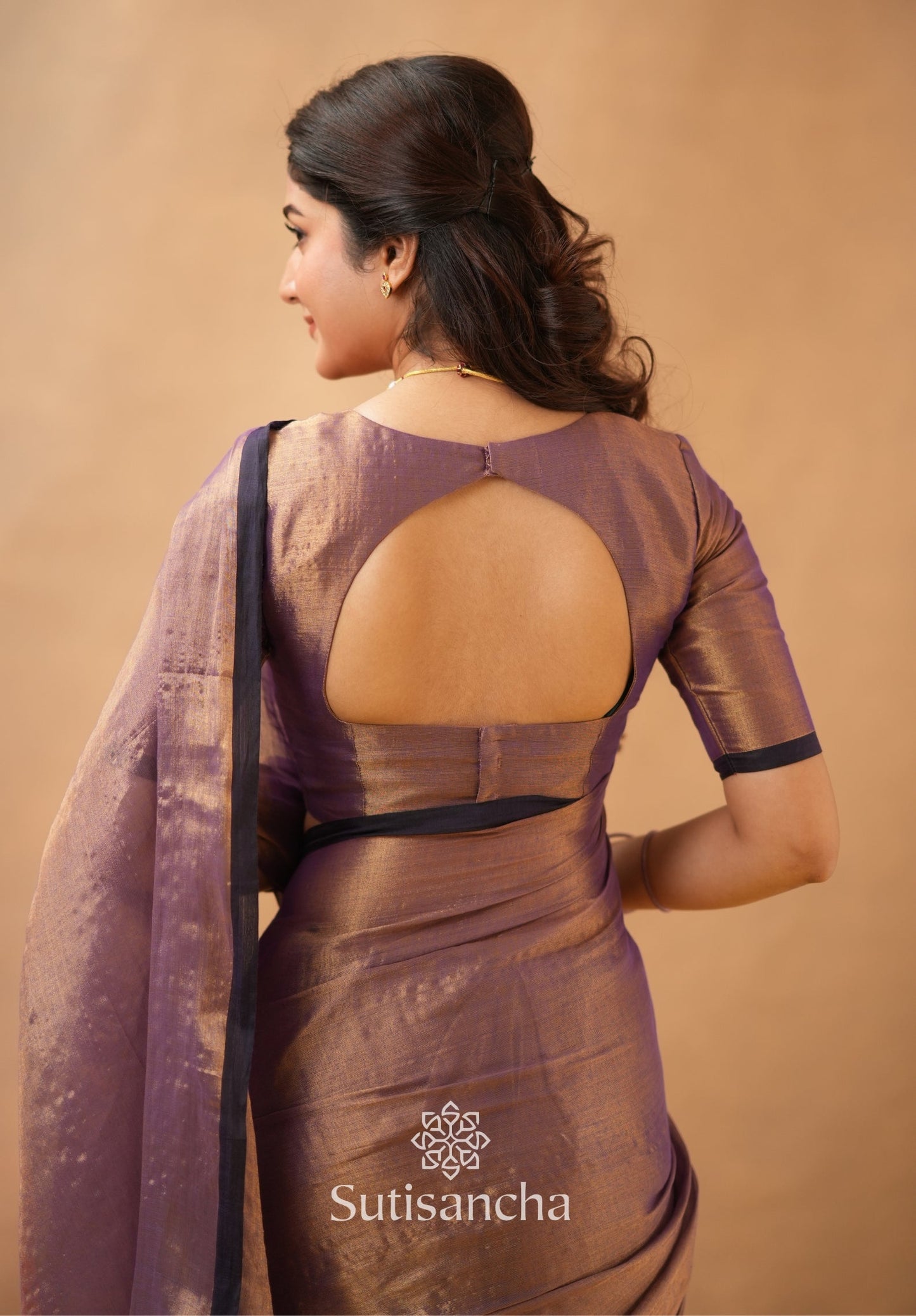 Dhiyona SS Woven Poetry Artisanal Handloom Tissue Cotton Saree