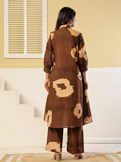 Poppi Caramel cotton Co-ord Set