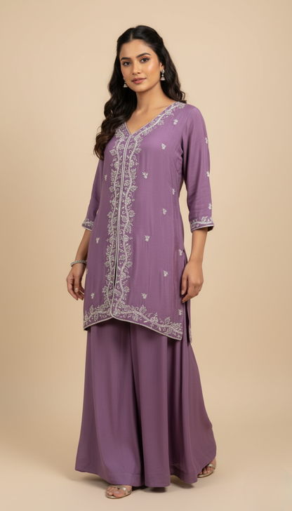 Rasā Lilac Handwork Luxury Set