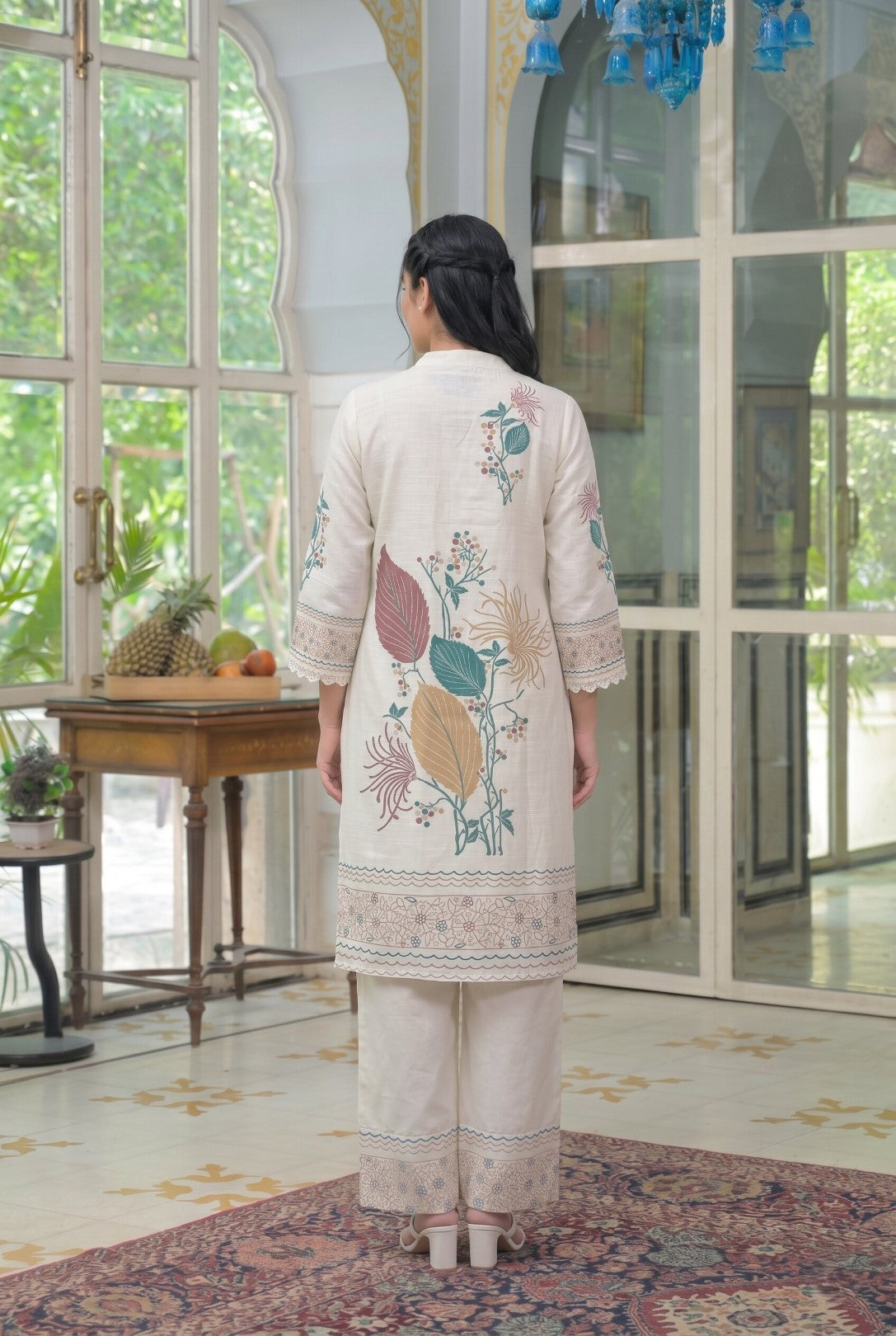 Dagdai cosmos cotton co-or set