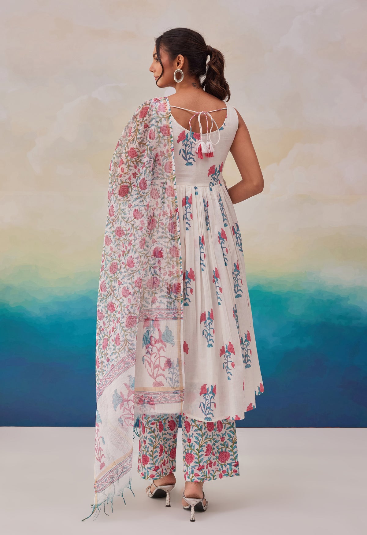Samragi Pearl Pure Cotton Premium Suit Set