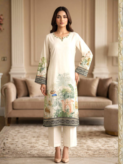 SAKSHI DOVE COTTON SUIT SET