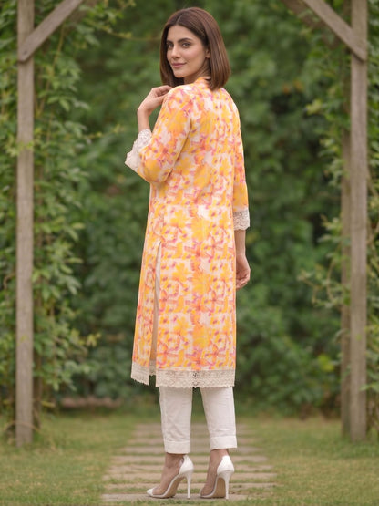 Rajhans Amber Cotton Kurta pant Set