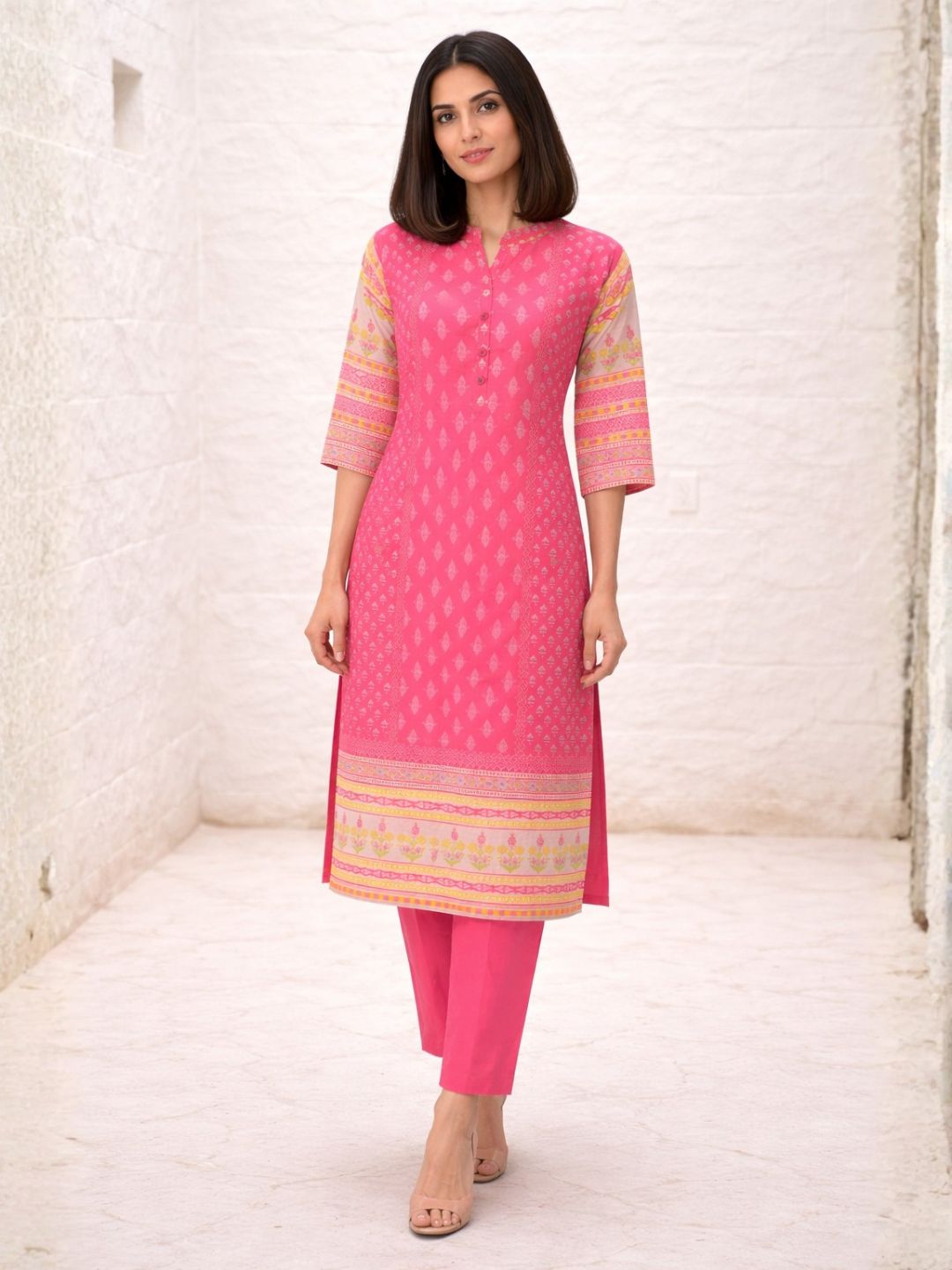 Shanti Candy Printed Suit Set