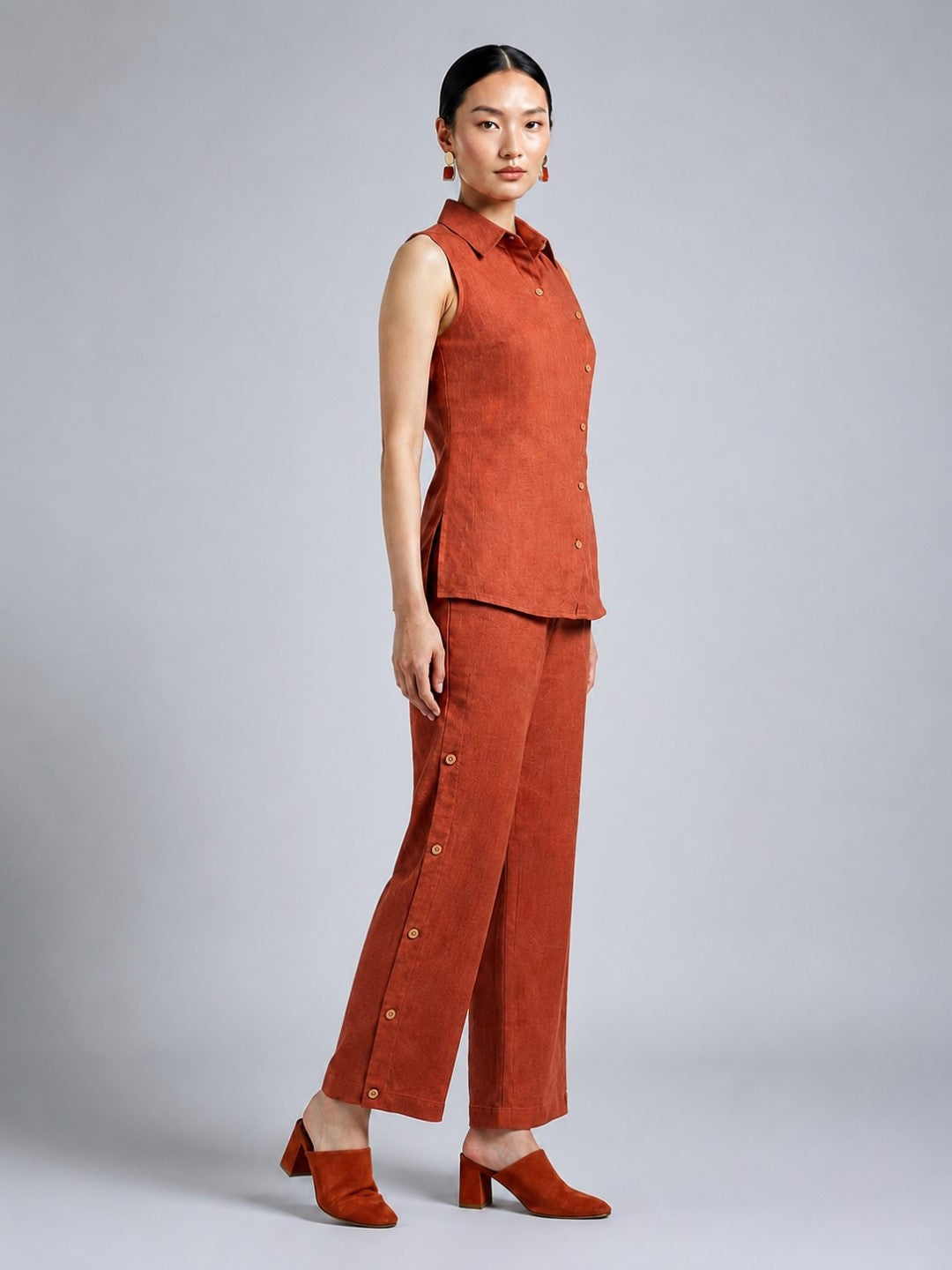 Prisha orioles cotton co-ord set