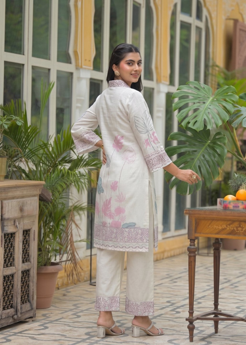 Dagdai atrium cotton co-ord set