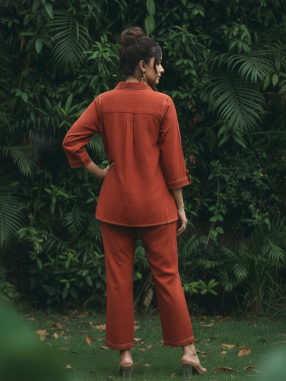 Ivanka squash cotton co-ord set