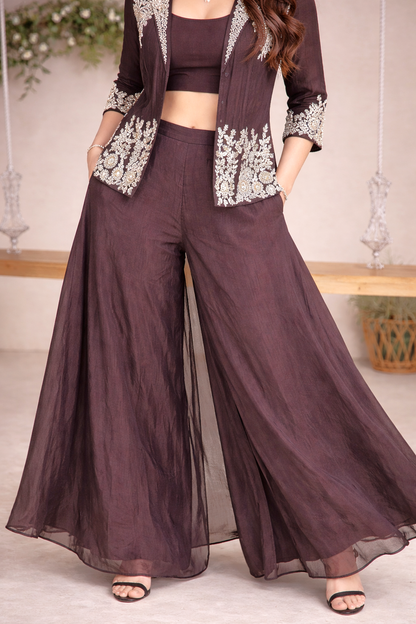 Rasā Jade Handwork Luxury Fusion Wear Set