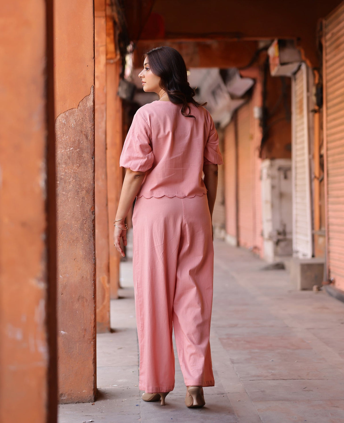 Azur Pink Flex Coord Set