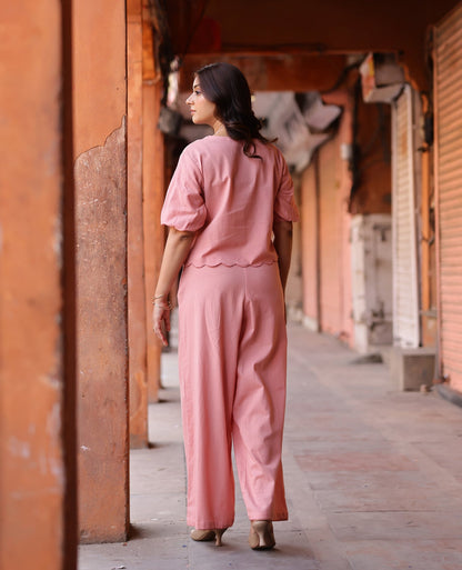 Azur Pink Flex Coord Set