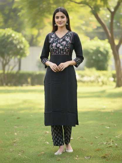 Hiya Carbon Cotton Suit Set