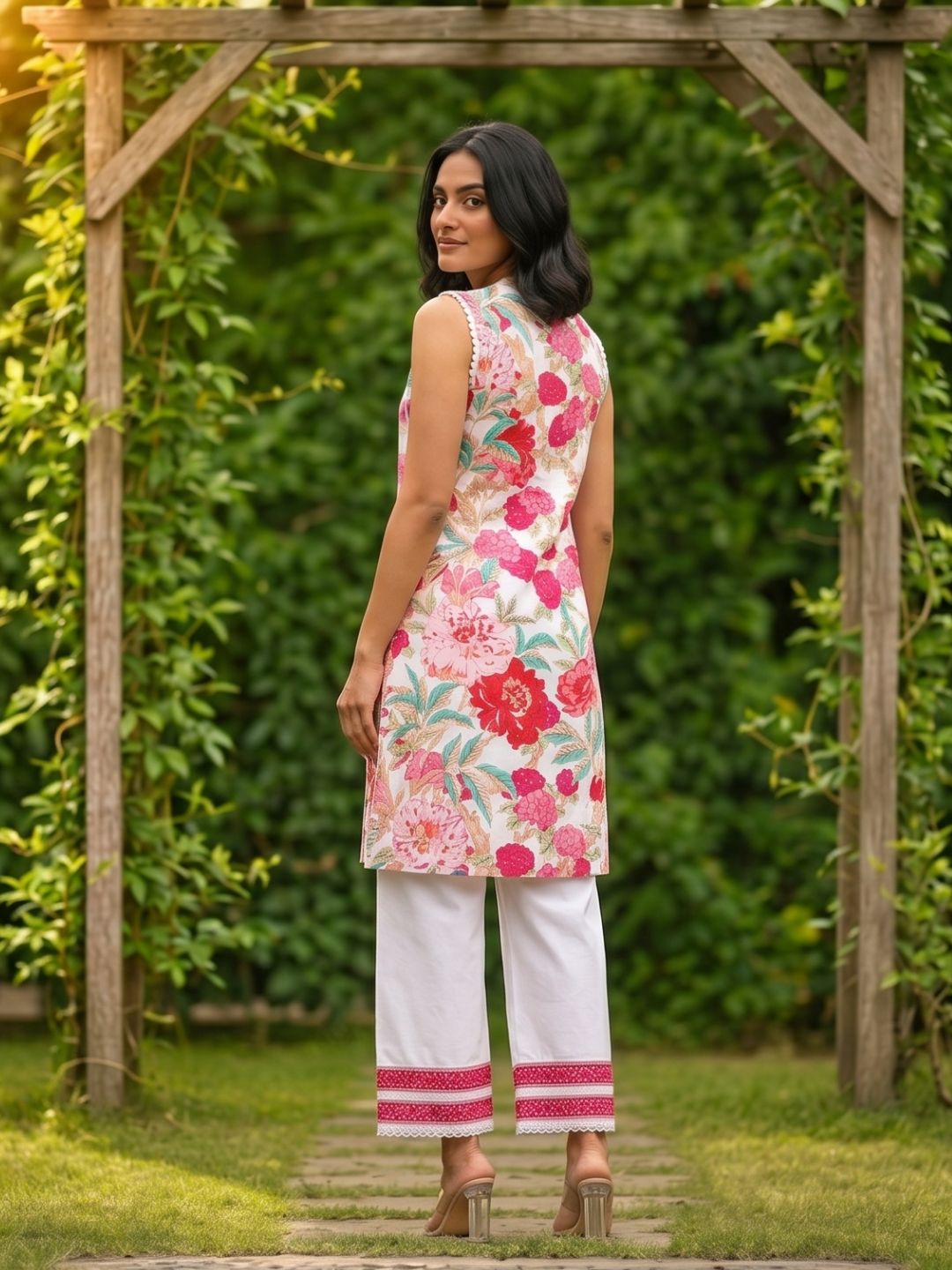Tashvika Vibrant Cotton Co-ord Set