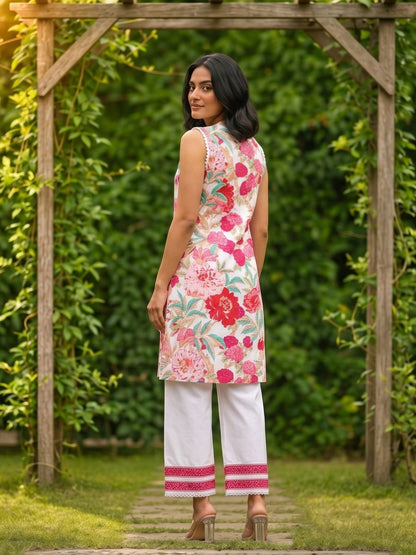 Tashvika Vibrant Cotton Co-ord Set