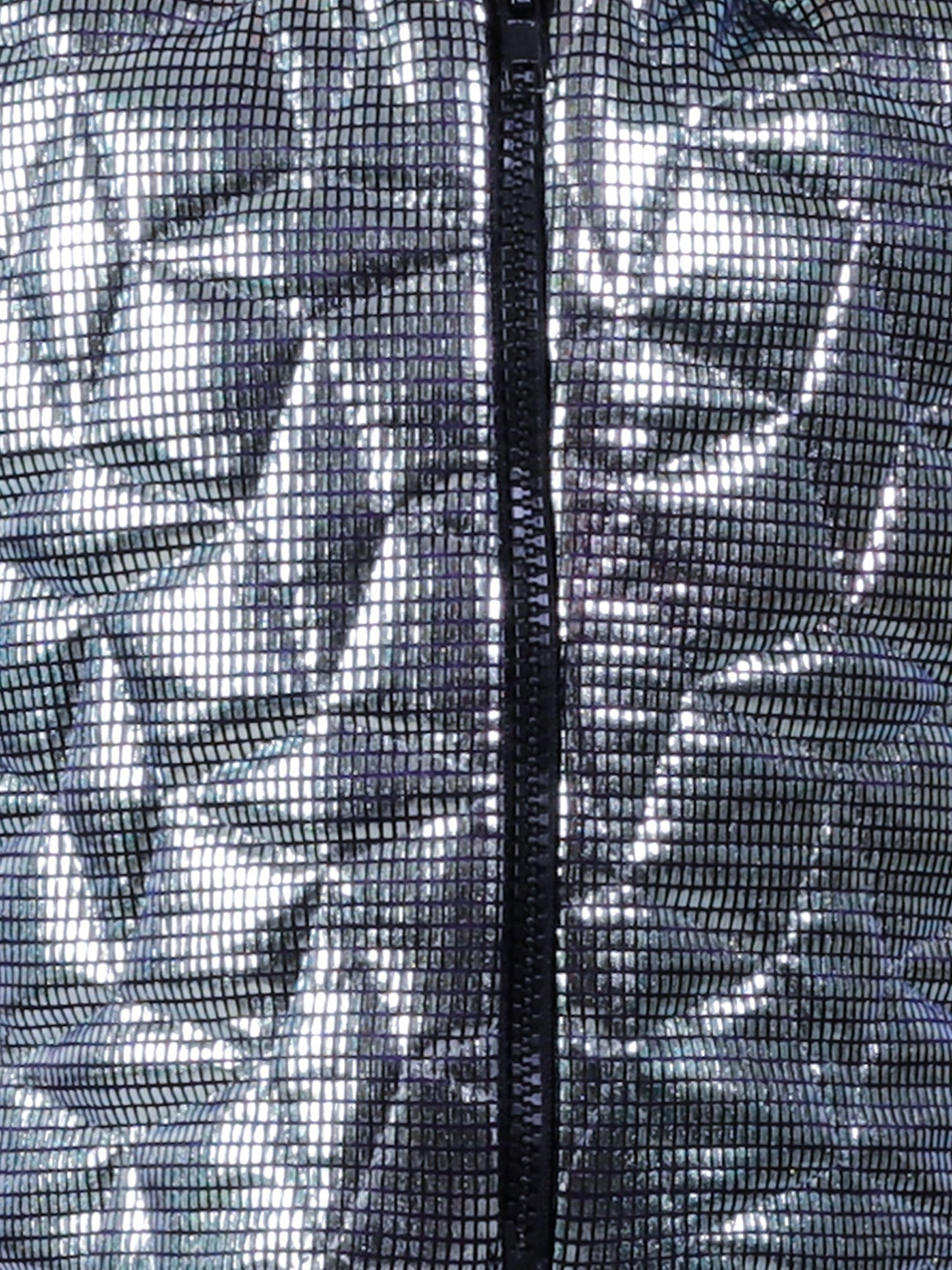 Glam Up Party Grey Shimmer Jacket For Girls