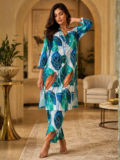 Maurya Vibrant Cotton Co-ord Set