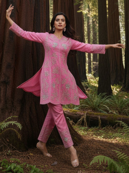 Ayat Punch Full Embroidery Lawn Co-ord Set