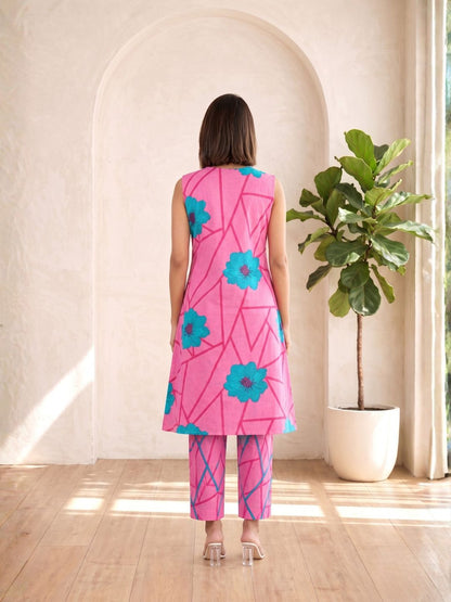 Colba Candy Cotton Co-ord Set