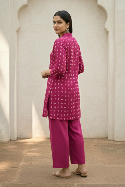 Midushi Rose Co-ord Set