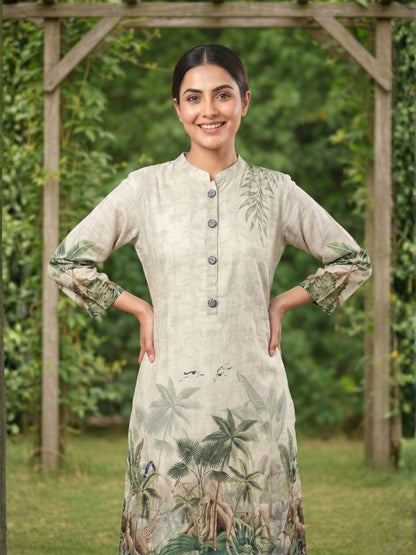 Shanti Fauna Printed Work Co-ord Set