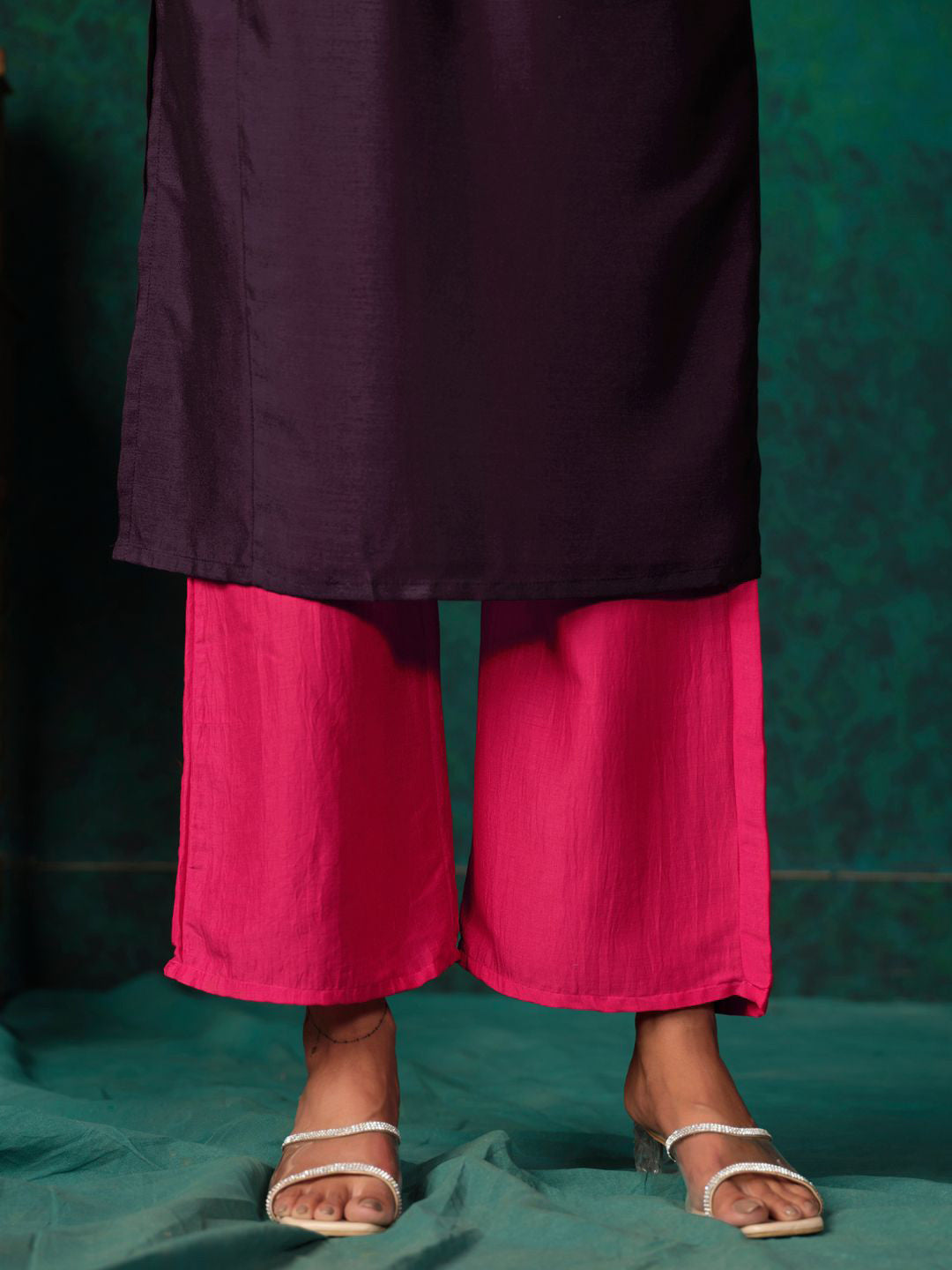 Embroidered Kurta Set With Dupatta