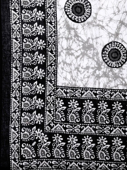 Dhiyona KL Floral Printed Gotta Patti Pure Cotton Kurta With Trousers & Dupatta