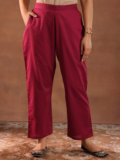 Dhiyona LL Women Ethnic Motifs Embroidered Kurta with Palazzo & Dupatta