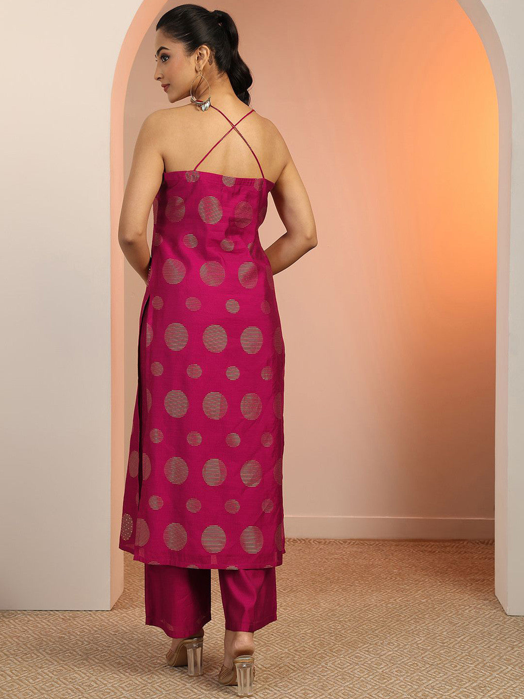 Women Geometric Printed Regular Kurta Set