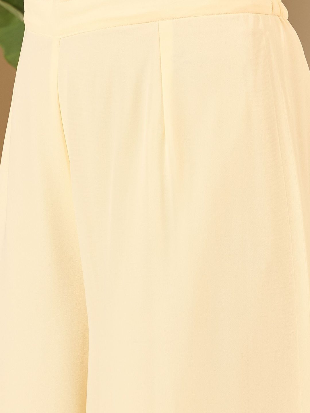 Dhiyona IN Women Layered Kurta with Palazzos & With Dupatta