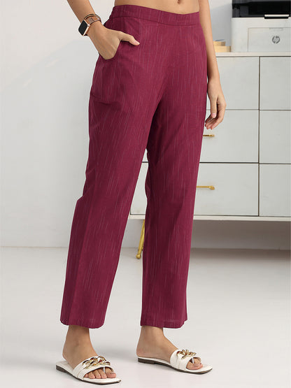 Women Printed Regular Kurta with Trousers & With Dupatta