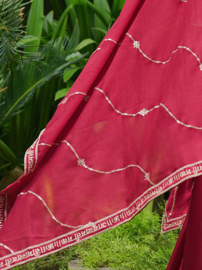 Women Ethnic Motifs Embroidered Empire Kurta with Trousers With Dupatta