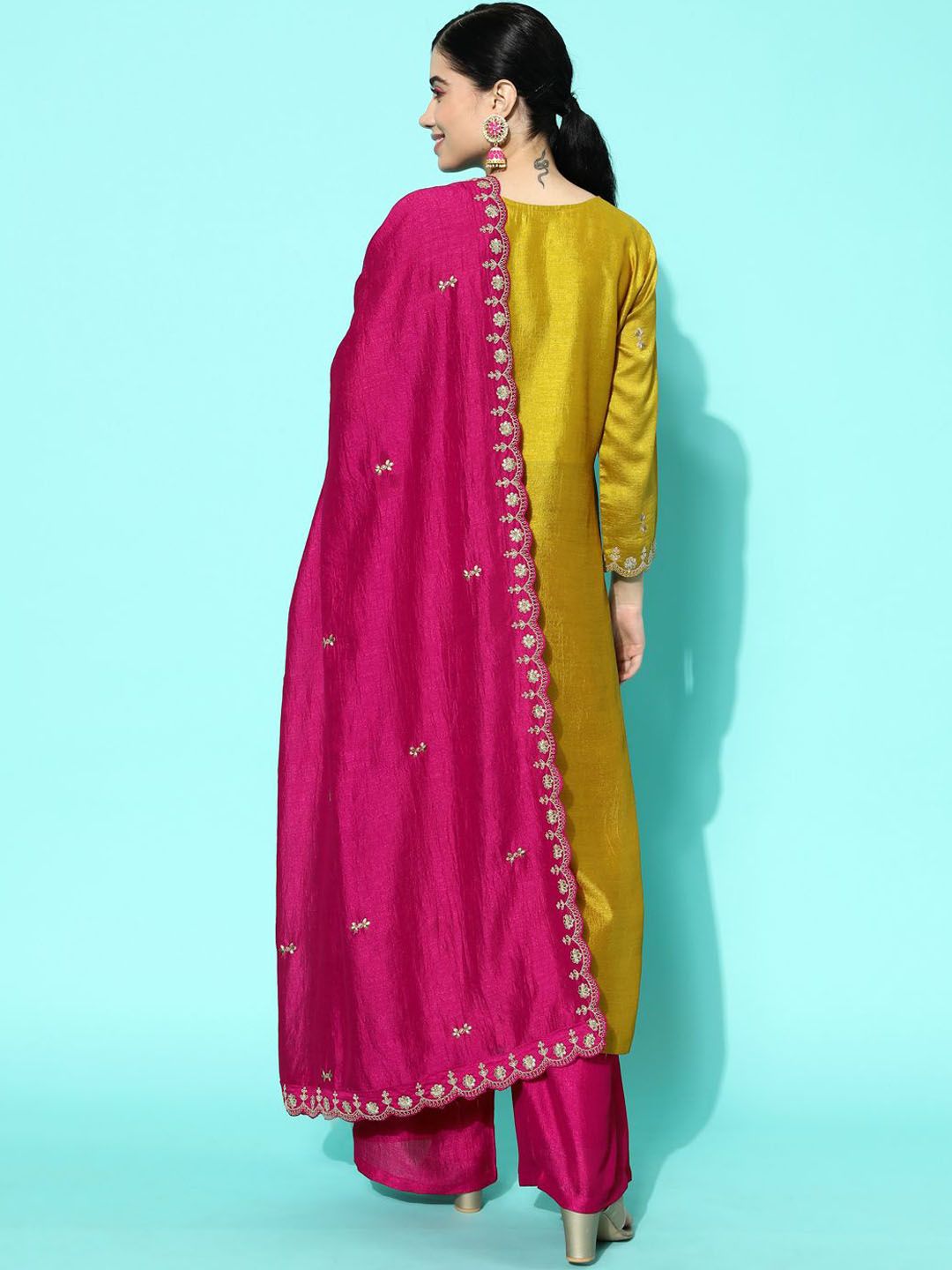 Dhiyona SN Embroidered Kurta Sets